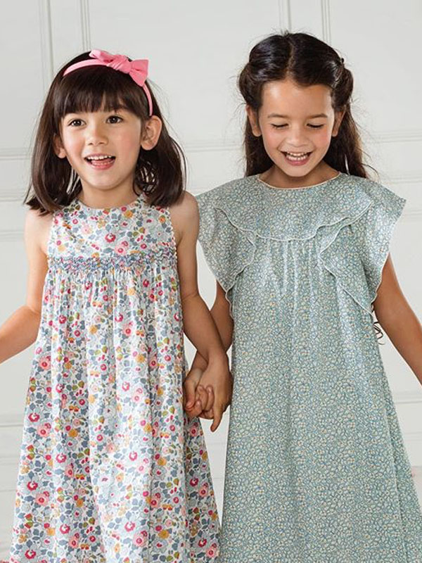 Mila (right) for Pretty Wild Kids